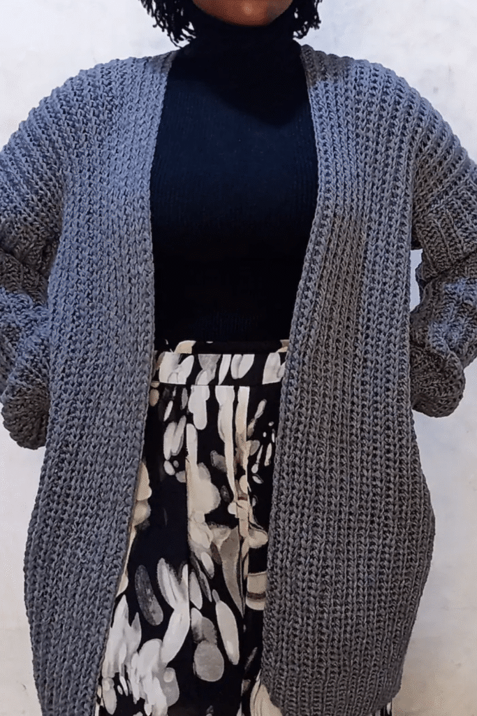 a free duster cardigan crochet pattern