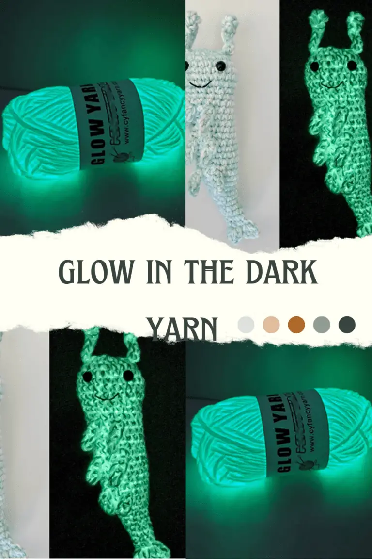 Glow In The Dark Yarn ( SitnCrochet 2023
