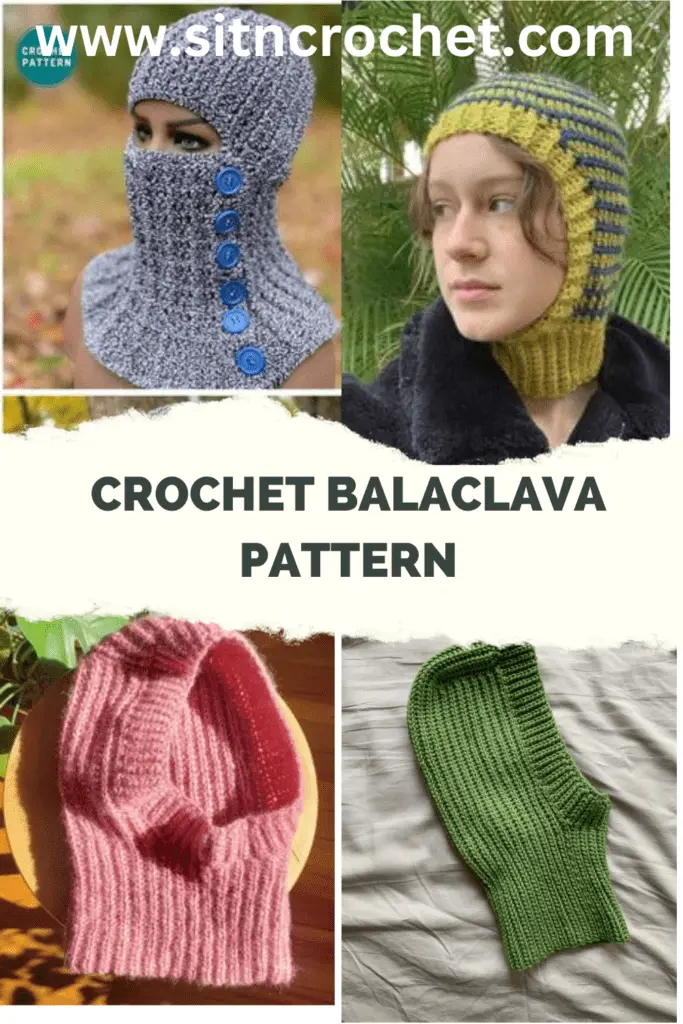 crochet balaclava pattern
