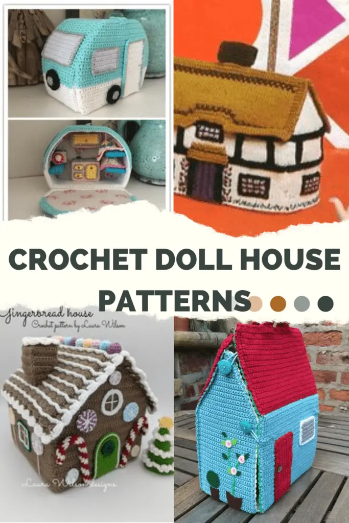 how to crochet a doll house free pattern
