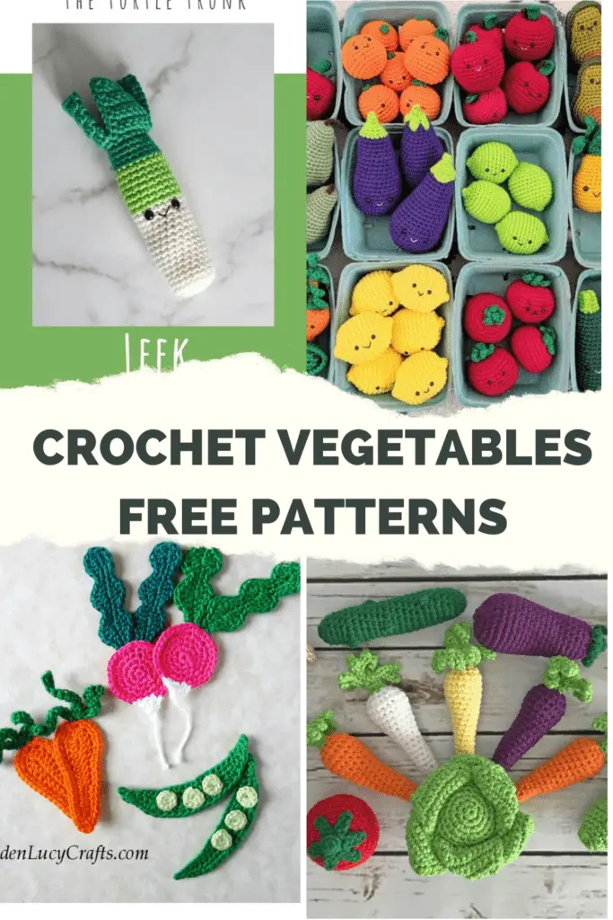 crochet vegetables pattern
