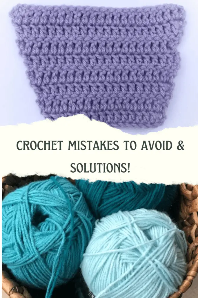 8 common crochet mistakes
