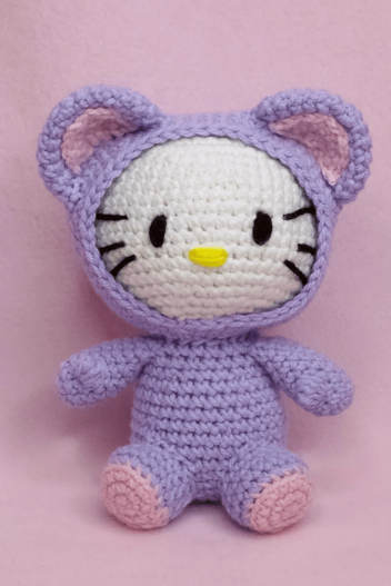 Hello Kitty Amigurumi free pattern by Beary_bearnita_