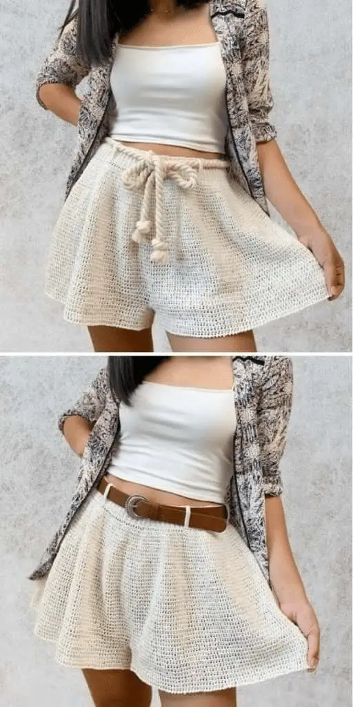 crochet shorts pattern
