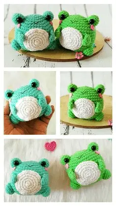 frog crochet pattern
