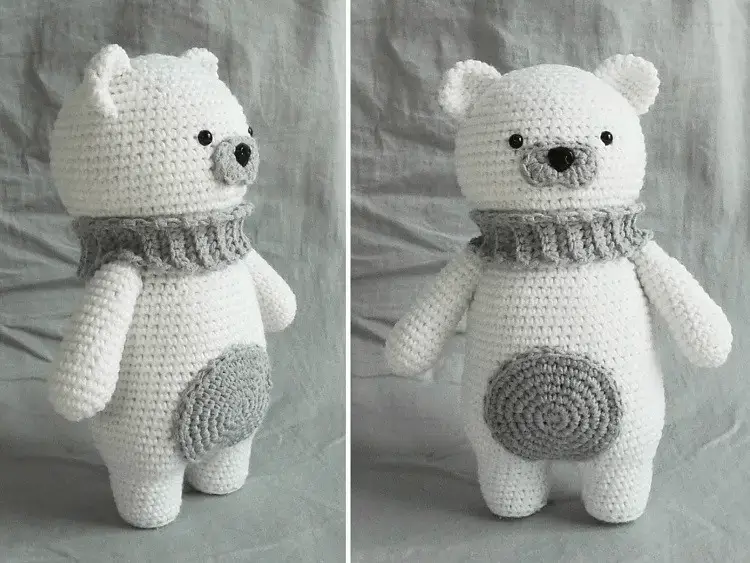 crochet polar bear