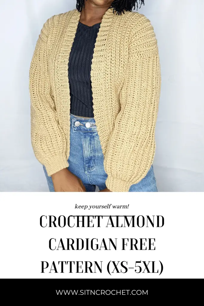 crochet cardigan pattern
