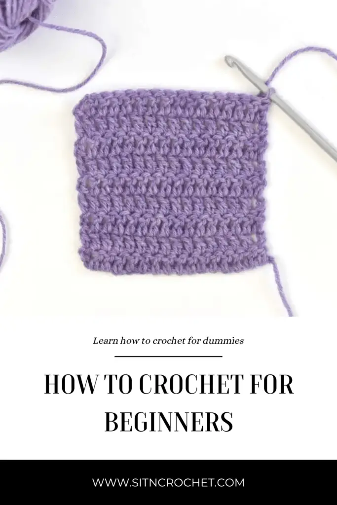 how to crochet for beginners
