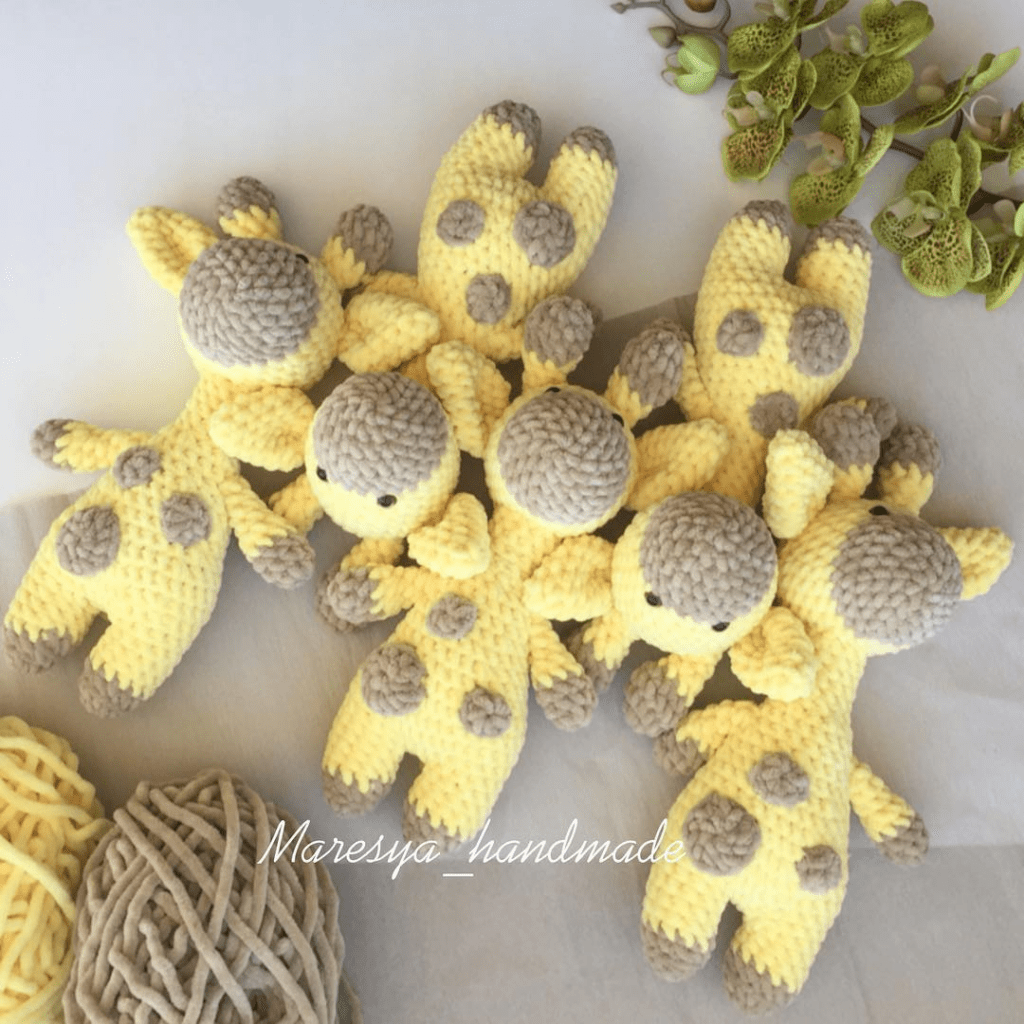 easy crochet giraffe patterns