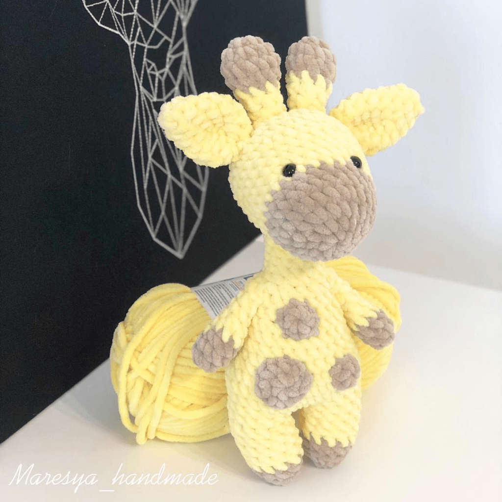 giraffe amigurumi crochet pattern