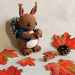 crochet squirrel pattern