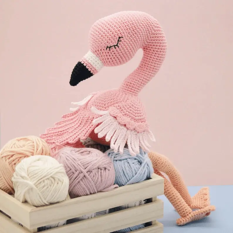 crochet flamingo free pattern