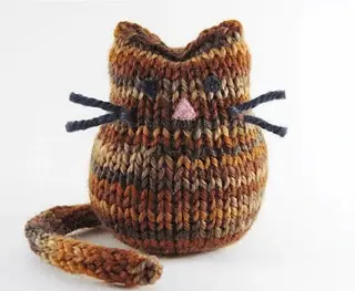 knit easy cat pattern
