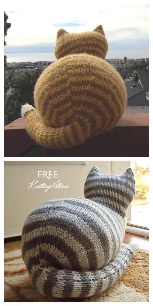 Garfield knit pattern