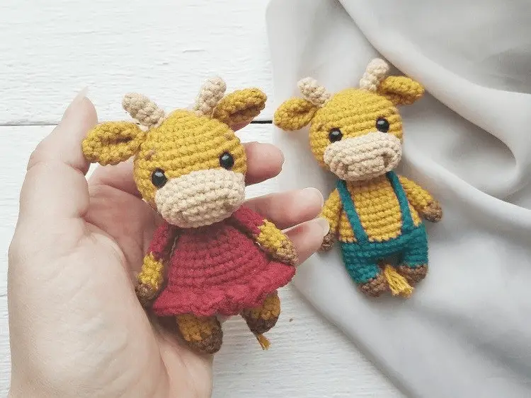 crochet bull easy patterns