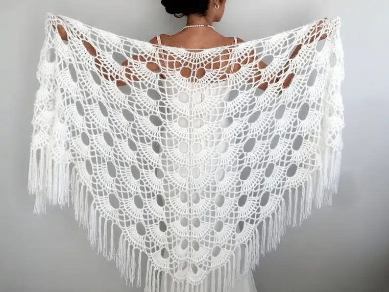 crochet wedding veil pattern