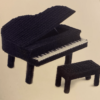 crochet piano amigurumi