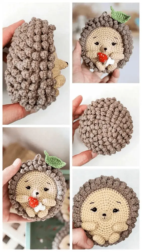 crochet hedgehog pattern