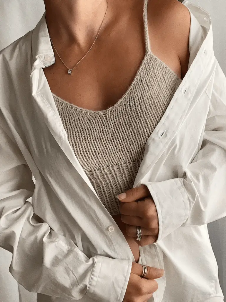 basic knitted bra patterns
