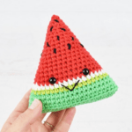 crochet watermelon