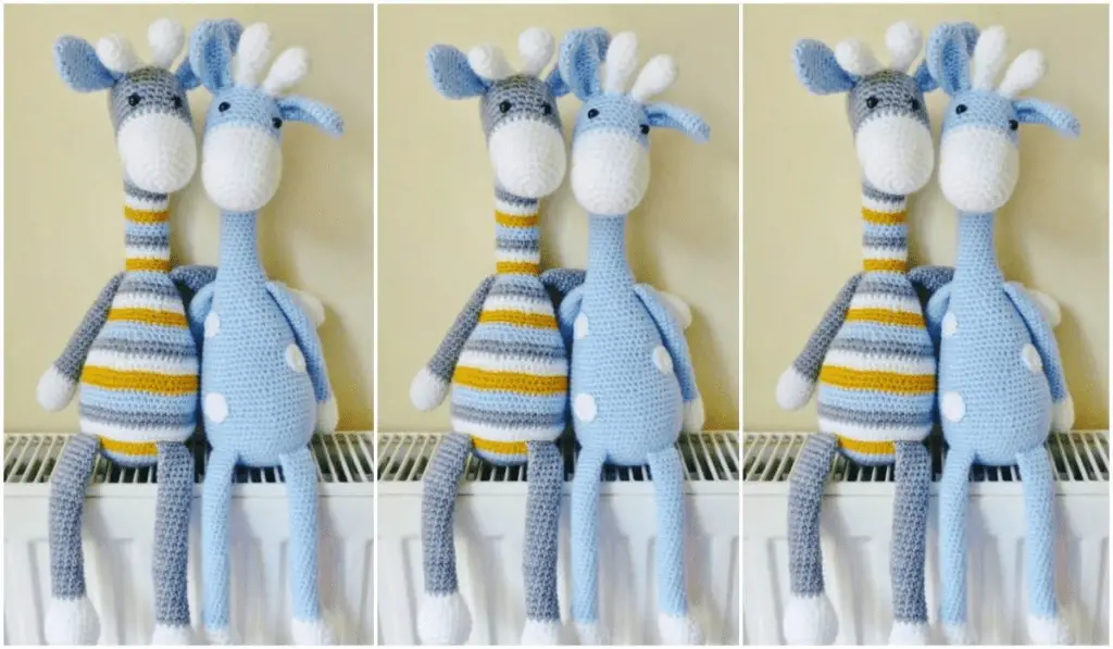 striped giraffe crochet pattern