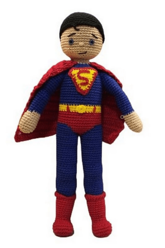 crochet free superman pattern