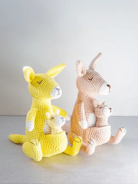 crochet kangaroo pattern free
