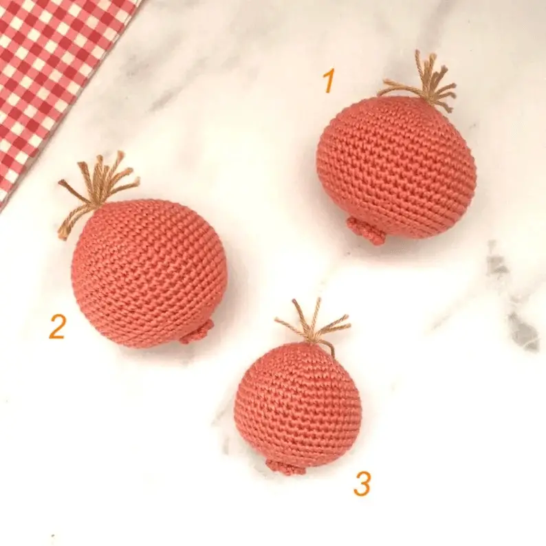 red onion crochet pattern