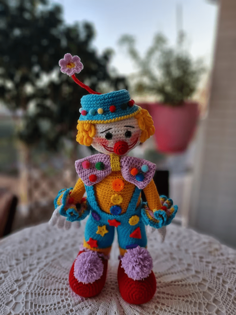 clown crochet pattern free