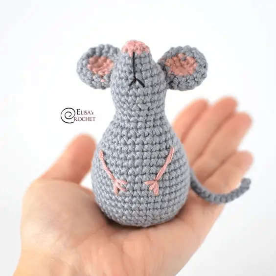 tiny mice crochet pattern
