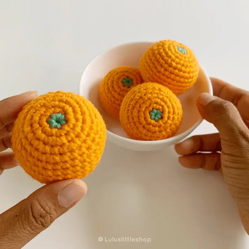 crochet oranges pattern