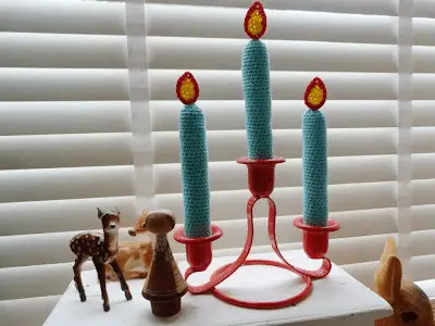 crochet candles pattern