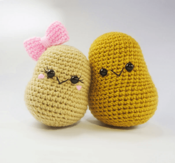 Easy Crochet Potato Free Pattern ( SitnCrochet 2024