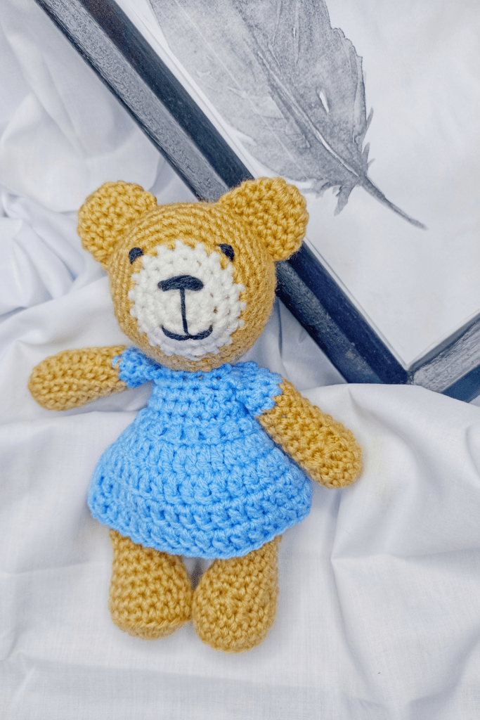 free crochet teddy bear pattern
