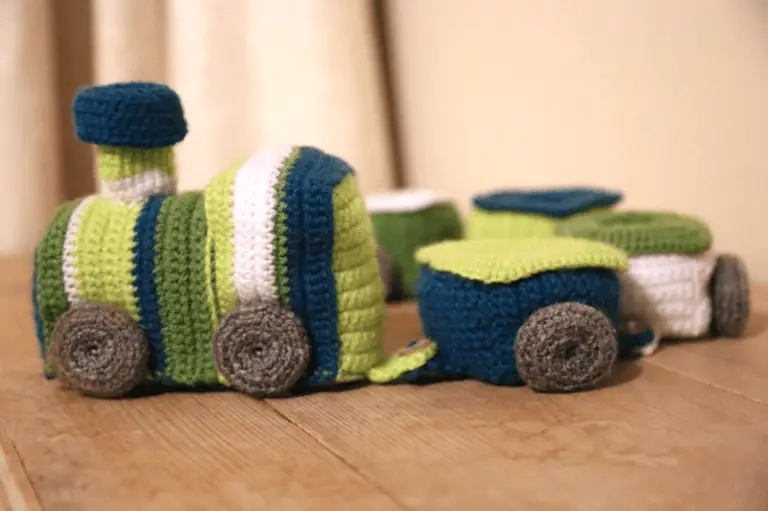 crochet train free pattern