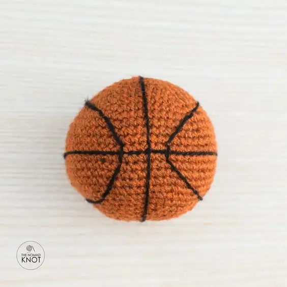 crochet basketball
