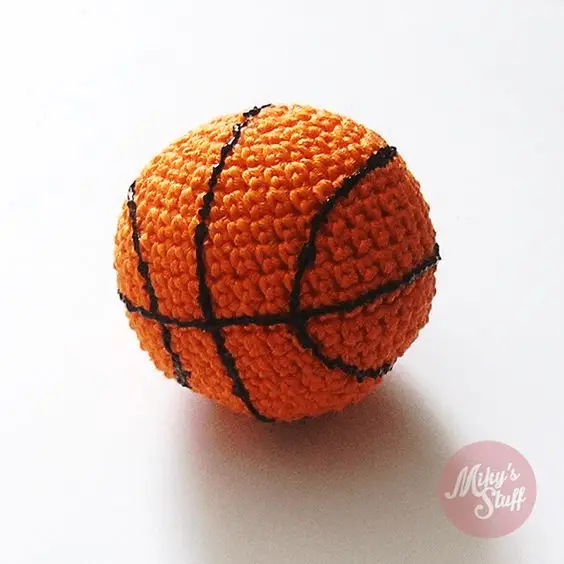 basketball crochet pattern