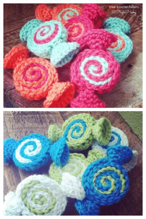 free candy crochet pattern