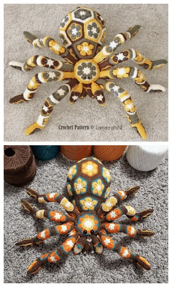 crochet spider pattern
