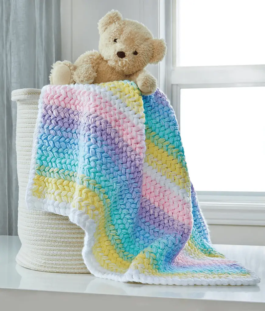 crochet blanket kit for beginners