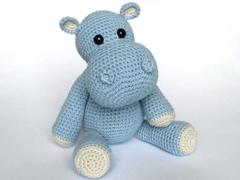 hippo crochet pattern