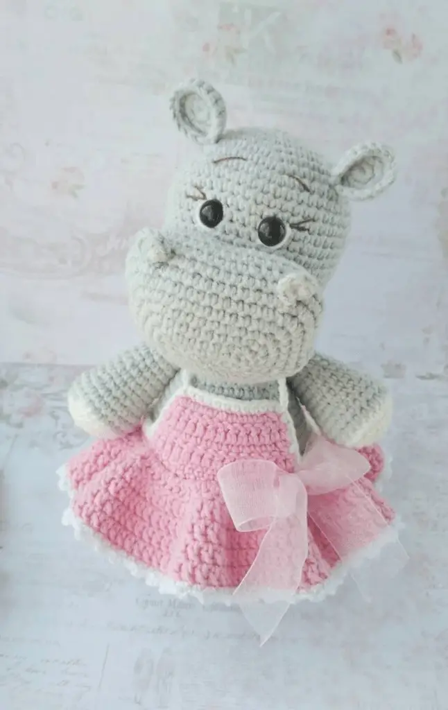 hippo crochet free pattern
