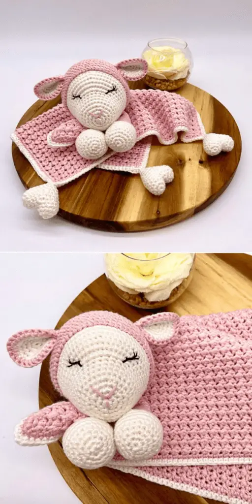 free lamb lovey crochet pattern