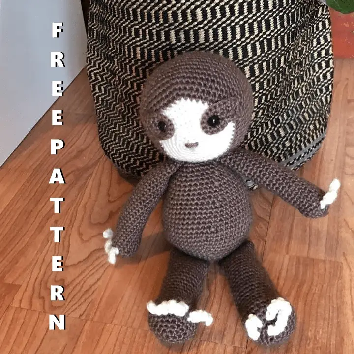 sloth crochet pattern