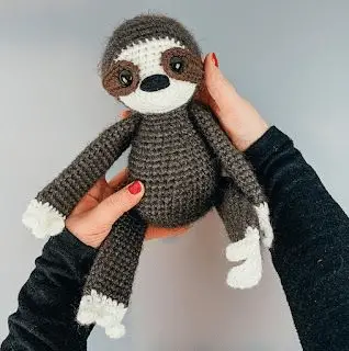 crochet sloth