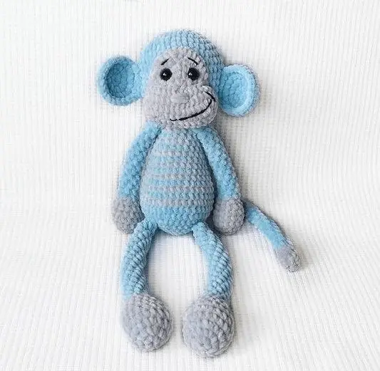 free crochet monkey pattern