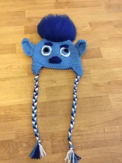 branch troll hat crochet pattern