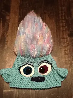 crochet troll hat free pattern