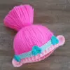 crochet troll hat