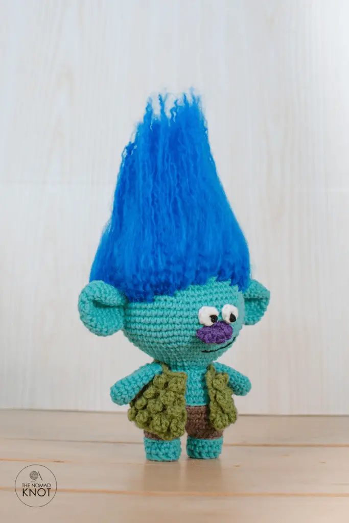branch crochet troll pattern